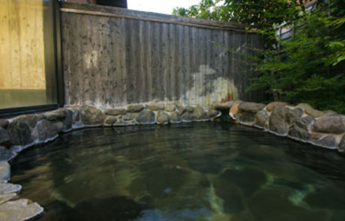 Open air hot spring & public bath